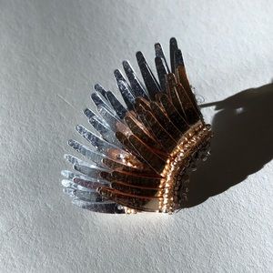 Mini Madeline RIGHT earring! Rose gold/silver